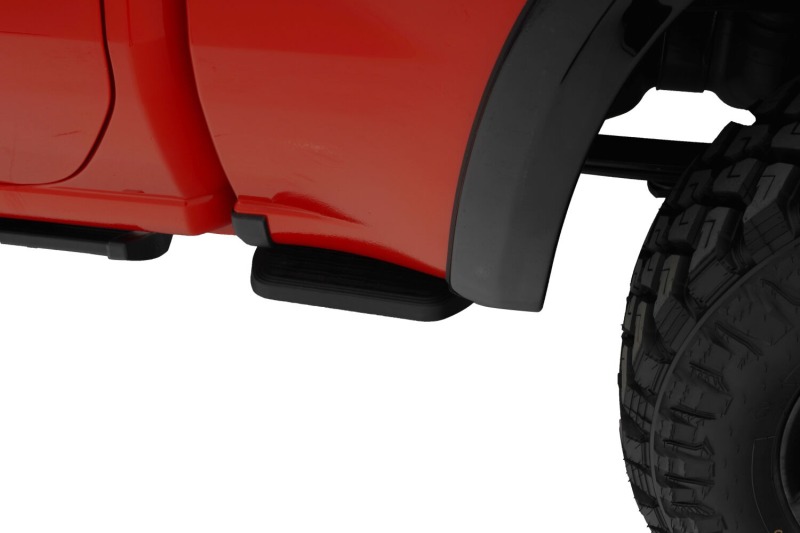 GMC Sierra 3500 Bed Step - Side - AMP Research - Retractable - Black - `20-`26